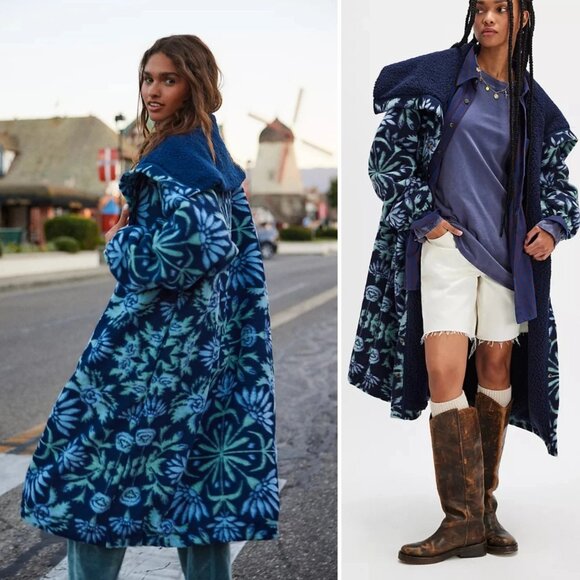 NWT NEW Free People This Love Cardi in Night Sky Combo SOLD OUT AT FP!! Fall Fav - Picture 8 of 8